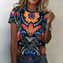 Charger l'image dans la galerie, T-shirt Femme Personnalisé en Coton | Votre Style, Votre Création
