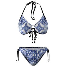Charger l'image dans la galerie, Bikini Triangle à Nouer Personnalisé | Maillot de Bain 2 Pièces
