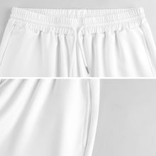 Charger l&#39;image dans la galerie, Pantalon de survêtement à cordon de serrage pour homme Short de sport ample LM133 personnalisé avec photo texte prénom (conception une image)
