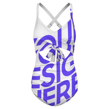 Charger l&#39;image dans la galerie, Maillot de bain une pièce pour femme SDSYY002 personnalisé avec photo texte prénom (conception une image)
