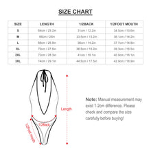 Charger l&#39;image dans la galerie, Sous-vêtement combinaison sexy en V profond pour femme SDSQQ004 personnalisé avec photo texte prénom
