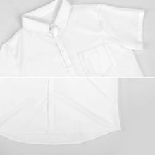 Charger l'image dans la galerie, Chemise Col Classique Coton Personnalisable Manches Courtes Homme
