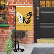 Charger l&#39;image dans la galerie, Exprimez-vous : Drapeau de Jardin en Lin Personnalisé
