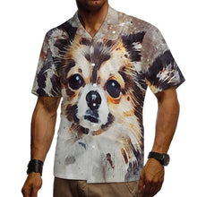 Charger l&#39;image dans la galerie, Chemise Homme Personnalisée Photo | Col Cubain 100% Coton Imprimé
