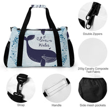 Charger l'image dans la galerie, Sac de Voyage Personnalisé en Toile | Grand Sac de Sport Unique
