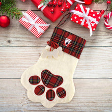 Charger l&#39;image dans la galerie, Votre Chien, Star de Noël | Sa Chaussette Patte Personnalisée
