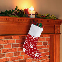 Charger l&#39;image dans la galerie, Chaussette de Noël Rouge Personnalisée | Avec Photo ou Prénom
