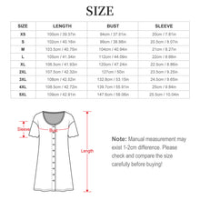 Charger l&#39;image dans la galerie, Robe boutonnée à manches courtes et col rond pour femme LM501 personnalisé avec photo texte prénom (conception une image)
