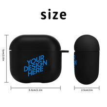 Charger l&#39;image dans la galerie, Étui de protection pour écouteurs Bluetooth AirPods 4 personnalisée avec prénom motif texte
