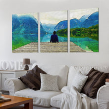 Charger l&#39;image dans la galerie, Ouvrez Votre Horizon : Tableau Triptyque Personnalisé
