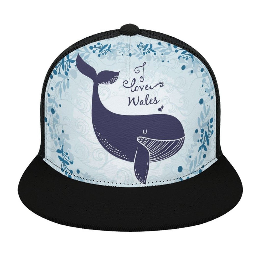 Casquette Trucker Visière Plate Personnalisée | Style Snapback