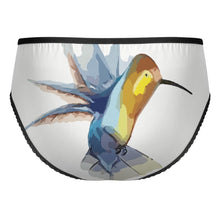 Charger l&#39;image dans la galerie, Culotte Dentelle Personnalisable en Soie de Lait - Cadeau Intime
