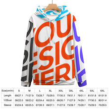 Charger l&#39;image dans la galerie, Sweat-shirt unisexe ample sans poche entièrement imprimé AMZ personnalisée avec prénom motif texte (conception multi-images)
