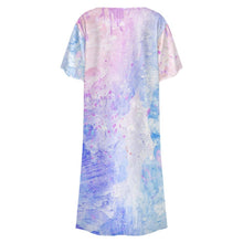 Charger l&#39;image dans la galerie, Tunique Longue Femme Personnalisable | Robe T-Shirt Confortable
