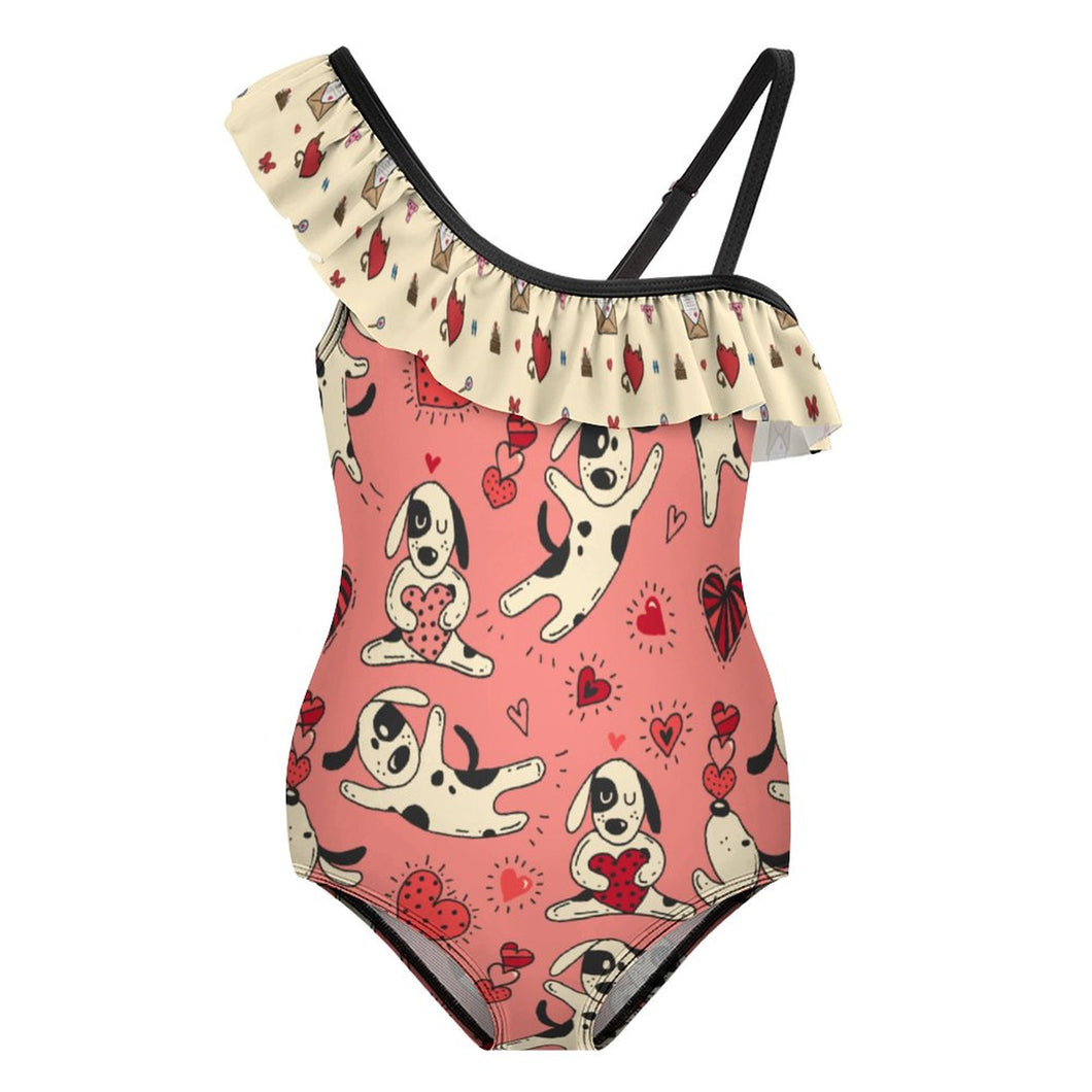 Maillot de Bain Fille à Volants | Confort & Style Personnalisable