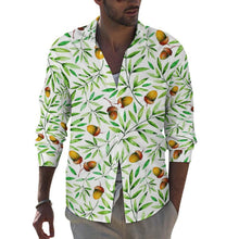 Charger l'image dans la galerie, Chemise Col Classique Coton Personnalisable Manches Longues Poche Homme
