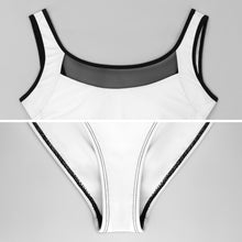 Charger l&#39;image dans la galerie, 2024 NOUVEAU maillots de bain femme SDS2006 une pièce monokini tissu en maille transparente maillot de bain façonnant personnalisé avec photo texte prénom (conception une image)
