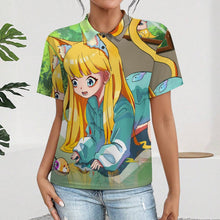 Charger l&#39;image dans la galerie, Chemise Polo Femme Personnalisable | Piqué Respirant &amp; Élégant
