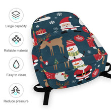 Charger l'image dans la galerie, Sac à dos scolaire personnalisable en tissu Oxford pour enfant
