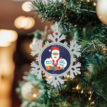 Charger l&#39;image dans la galerie, Ornement Flocon en Métal Personnalisé | Le Bijou de Votre Sapin
