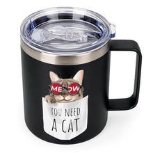 Charger l'image dans la galerie, Mug Isotherme Personnalisé 12oz en Acier Inoxydable
