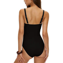 Charger l'image dans la galerie, Maillot de Bain Une Pièce Col Carré Personnalisé | Effet Gainant Rétro
