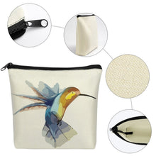 Charger l'image dans la galerie, Trousse de Maquillage en Lin Personnalisable avec Photo | Pochette Naturelle
