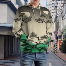 Charger l&#39;image dans la galerie, Sweat à capuche homme A37H sweat à capuche personnalisée avec prénom motif texte (conception multi-images)
