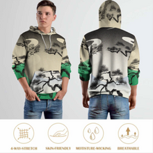 Charger l&#39;image dans la galerie, Sweat à capuche homme A37H sweat à capuche personnalisée avec prénom motif texte (conception multi-images)
