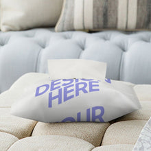 Charger l&#39;image dans la galerie, Housse poche mouchoir / pochette mouchoir en cuir PU personnalisé avec photo texte motif logo
