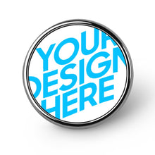 Charger l&#39;image dans la galerie, Badges de forme ronde en métal personnalisés avec photos logo texte

