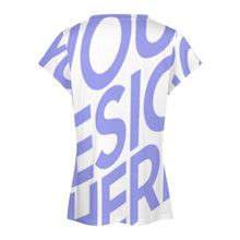 Charger l&#39;image dans la galerie, T-shirt pour femmes AHT à impression d&#39;image unique Personnaliser avec le logo de texte de motif de photos
