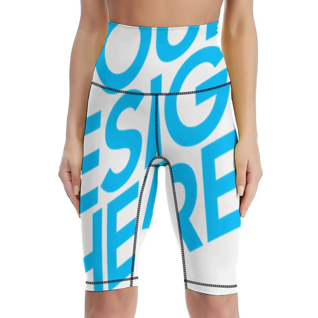 YJ047 Pantalon de yoga à la mode femme impression personnalisé avec motif photo texte