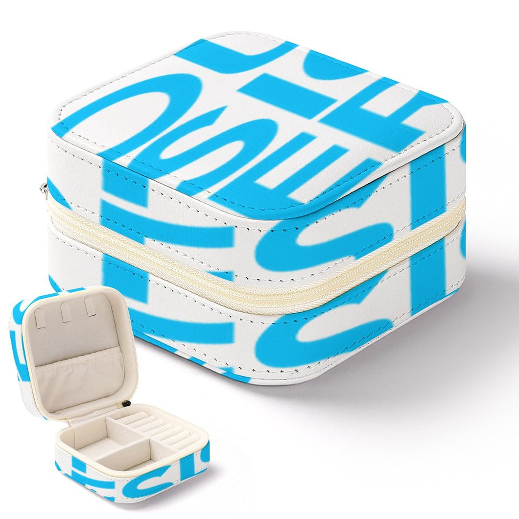 Boîte à bijoux / organisateur de bijoux pour femme personnalisée avec photo motif logo texte