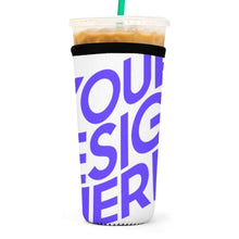 Charger l&#39;image dans la galerie, Manchon Réutilisable pour Tasse Bouteille Café Personnalisée Avec Photo Texte Motif Logo
