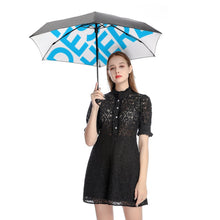 Charger l&#39;image dans la galerie, Mini parapluie 5 volets ZYS04-6K avec 5 segments impression l&#39;intérieur design personnalisé avec logos photos
