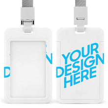 Charger l&#39;image dans la galerie, Coque badge de travail professionnel personnalisé avec photo image logo motif texte
