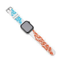 Charger l&#39;image dans la galerie, Bracelet en Silicone Montre Apple Watch personnalisé avec photo logo motif texte
