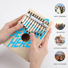 Charger l&#39;image dans la galerie, Piano à pouce personnalisé avec prénom texte photo image logo
