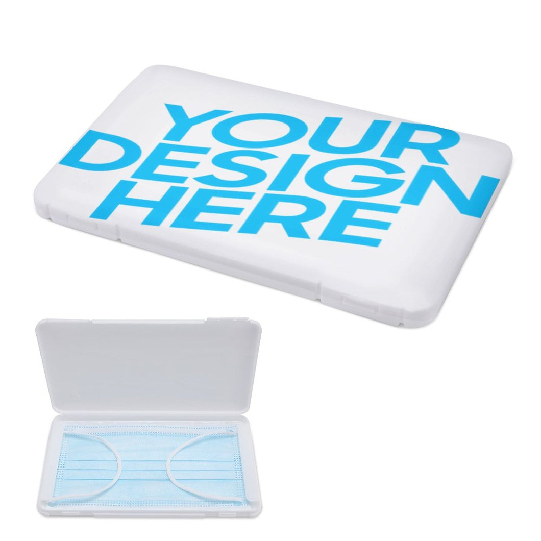 Boîte de rangement pour masque Covid Chirurgical Jetable personnalisée avec photo logo motif texte