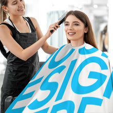 Charger l&#39;image dans la galerie, Tablier de coiffure cape de coiffure pour femme / homme personnalisé avec photos motif texte logo
