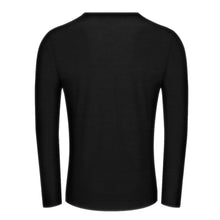 Charger l&#39;image dans la galerie, T-shirt tee shirt homme à manches longues en col rond en coton personnalisé avec photo motif logo texte
