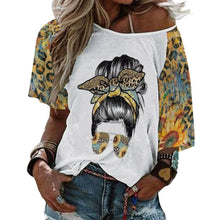 Charger l&#39;image dans la galerie, T-shirt tee shirt 1/2 manche pour femmes BAT personnalisé avec photo logo texte motif (impression des multi-images)
