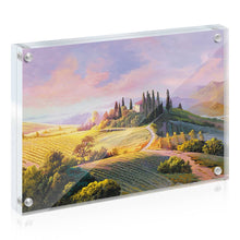Charger l&#39;image dans la galerie, Cadre Photo Magnétique Acrylique Cadre Transparent Double Face GY0903955 personnalisé avec photo logo texte motif
