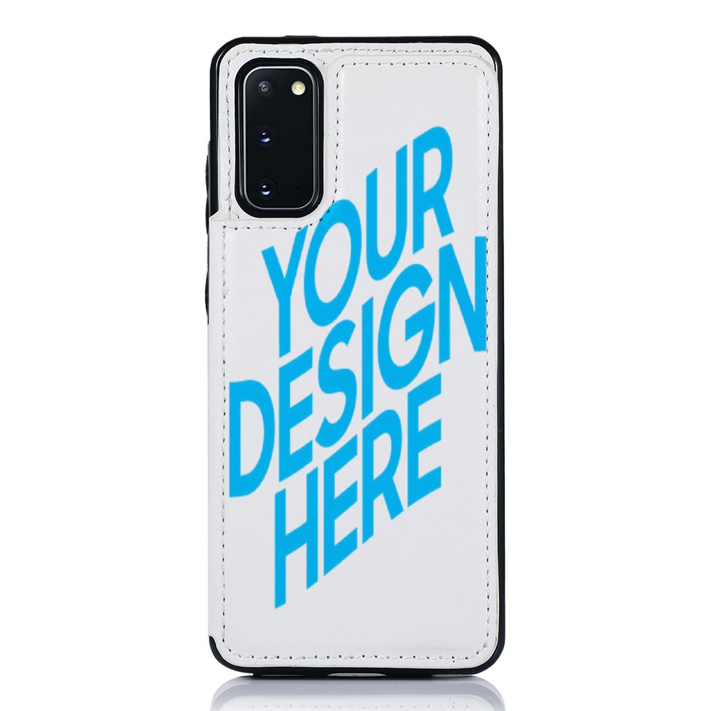 Coque/Étui/Housse Cuir TPU Samsung S20 impression personnalisé avec motif photo logo texte