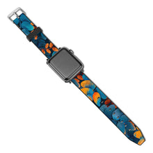 Charger l&#39;image dans la galerie, Bracelet de Montre Apple Watch en cuir personnalisé impression avec photo logo
