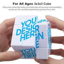 Charger l&#39;image dans la galerie, Cube Photo Magique 3x3 personnalisé avec photo texte (Conception et impression 6 faces)
