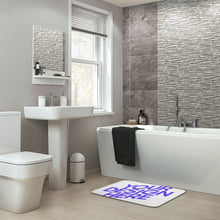 Charger l&#39;image dans la galerie, Tapis de sol antidérapant pour salle de bain (version épaisse) personnalisé avec photo motif texte
