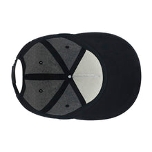 Charger l&#39;image dans la galerie, Casquette/Chapeau de baseball en caoutchouc plié en jean noir FS0809010 impression personnalisé avec logo photo texte motif

