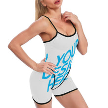 Charger l&#39;image dans la galerie, Combinaison salopette Yoga sport Confortable Femme XG003 personnalisée avec photo motif logo texte
